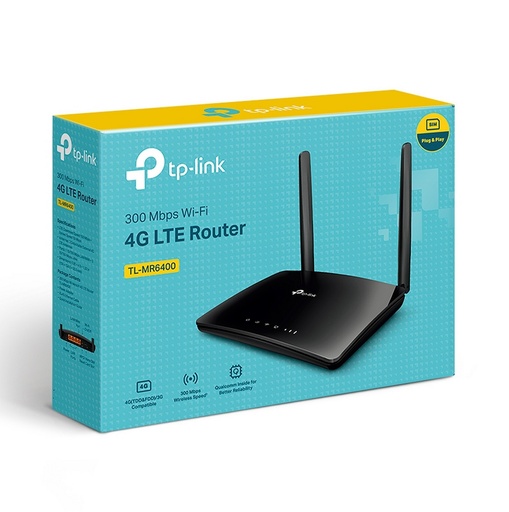 [TL-MR6400] Tp-Link TL-MR6400 Router Wi-Fi 300Mbps 4G LTE